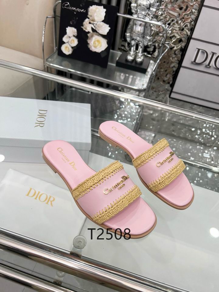 Blush Woven Detail Comfort Slides
