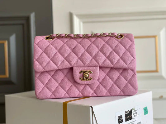 Classic FlapP Small Bag 23CM-Pink Edition