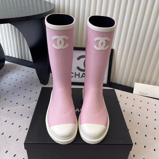 Viral Rubber Boots Pink