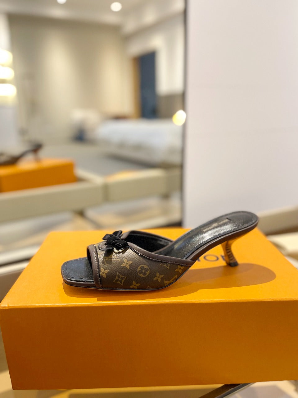 Kitten Heeled Sandals