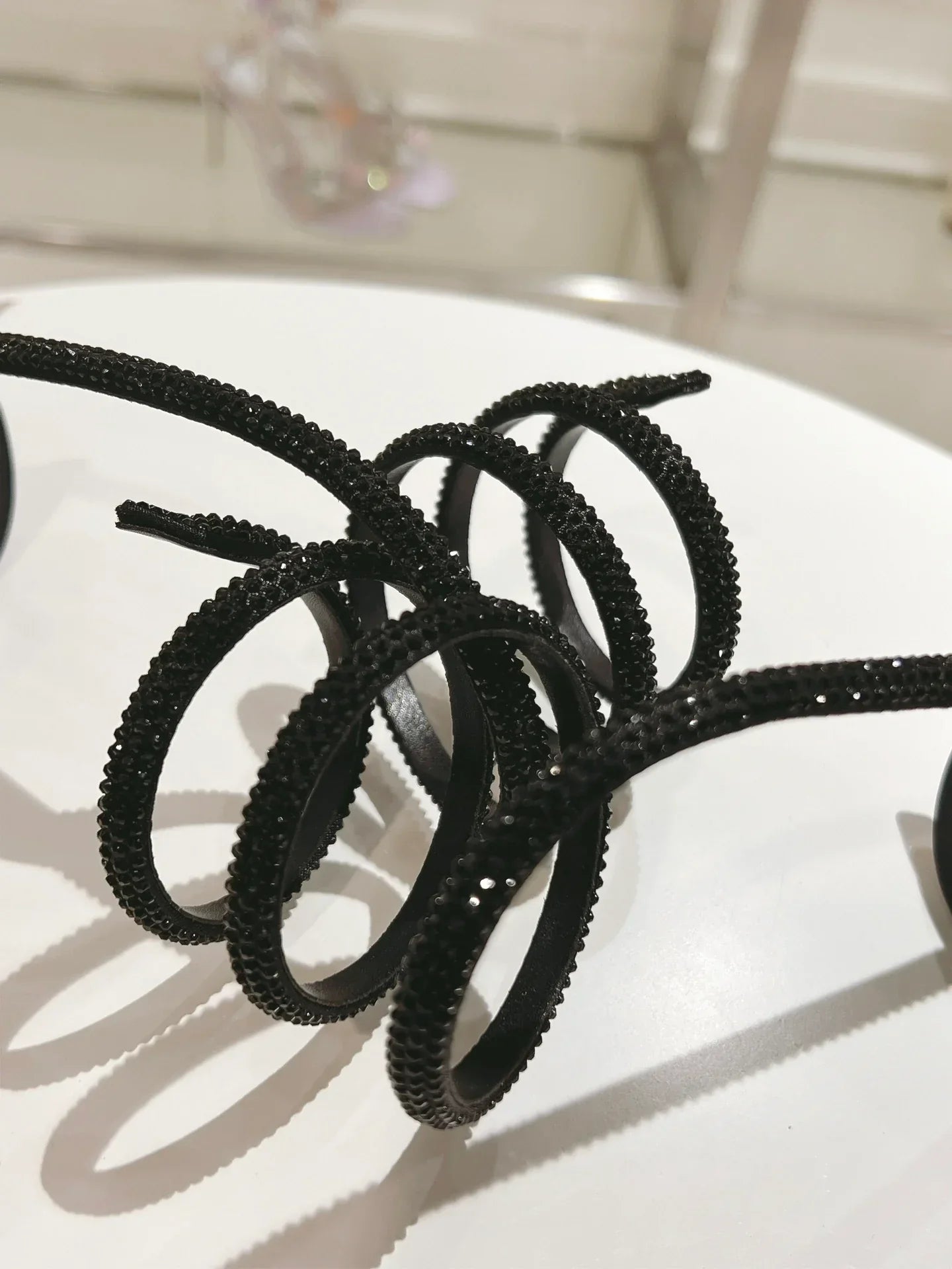 Cleo Snake-Design Heels